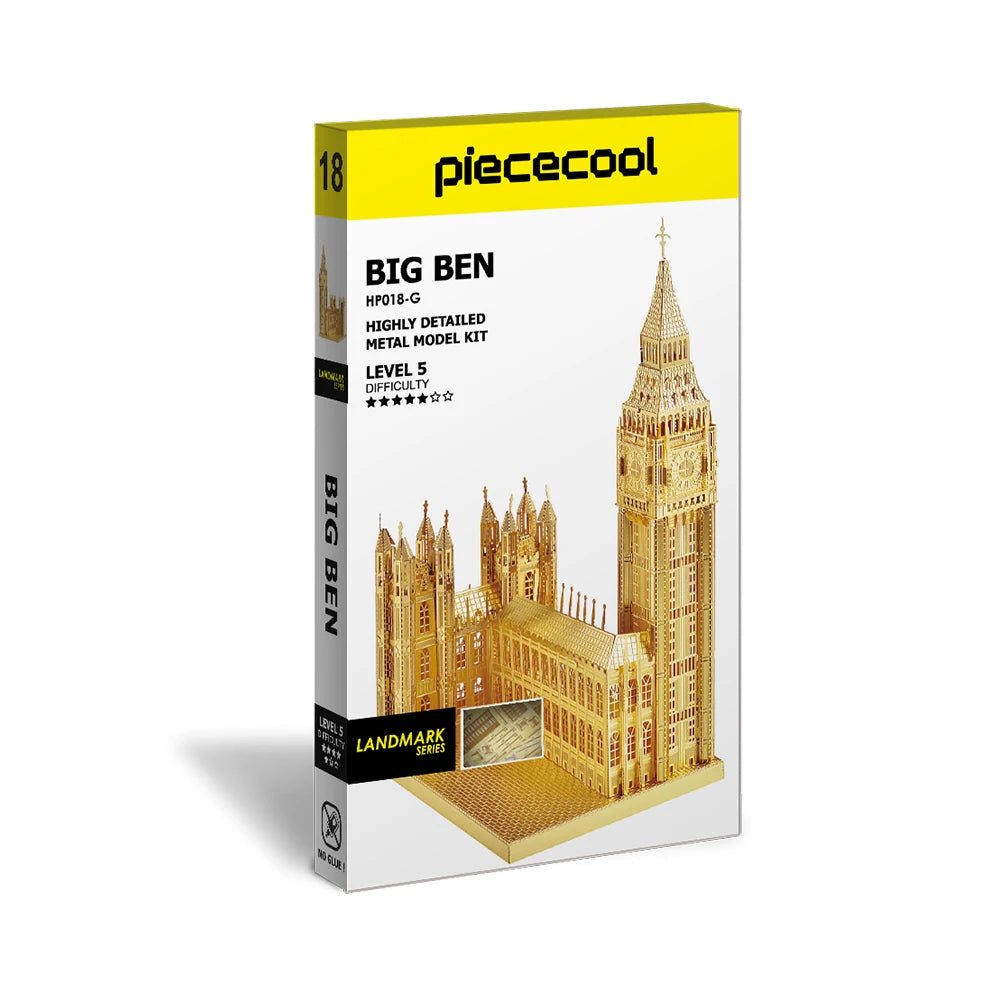 EternalMetal 3D Metall Puzzle Big Ben (2 Varianten)