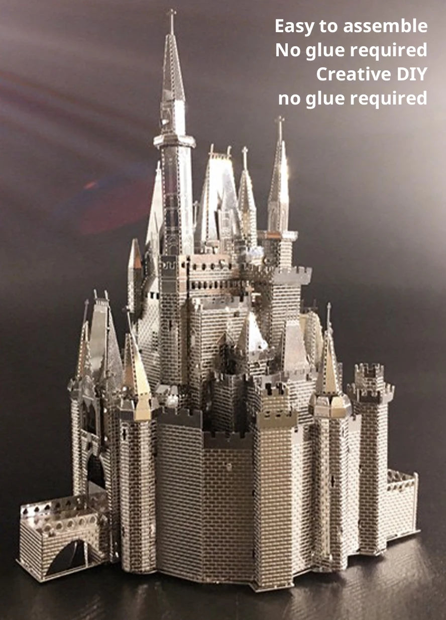 EternalMetal 3D Metallpuzzle Cinderella's Schloss