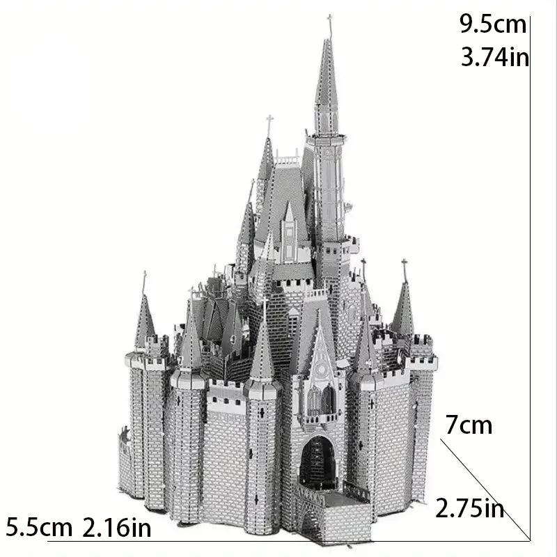 EternalMetal 3D Metallpuzzle Cinderella's Schloss