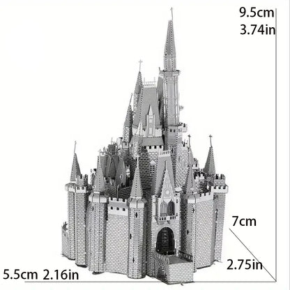EternalMetal 3D Metallpuzzle Cinderella's Schloss