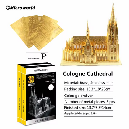 EternalMetal 3D Metallpuzzle Kölner Dom (2 Varianten)